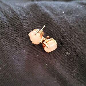 Elegant Rose Gold and Pink Earrings
